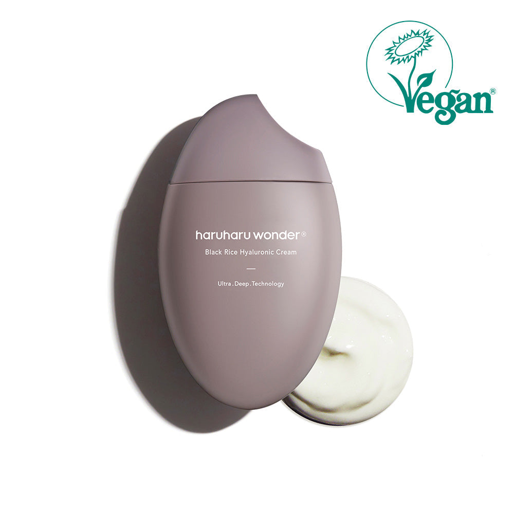 Haruharuwonder Black Rice 10 Hyaluronic Cream 2Size - Haruharuwonder Face Moisturizer product image