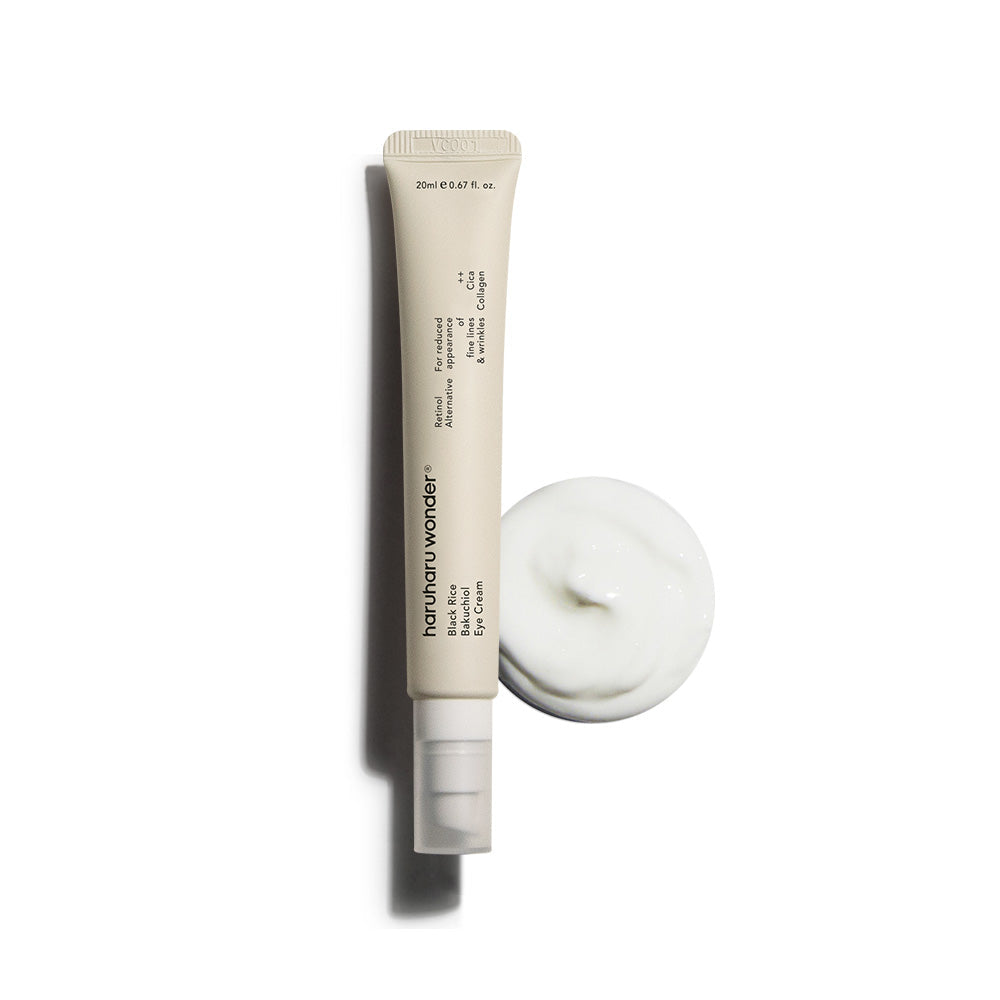 Haruharu Wonder Black Rice Bakuchiol Eye Cream 20ml Korean moisturizer product image