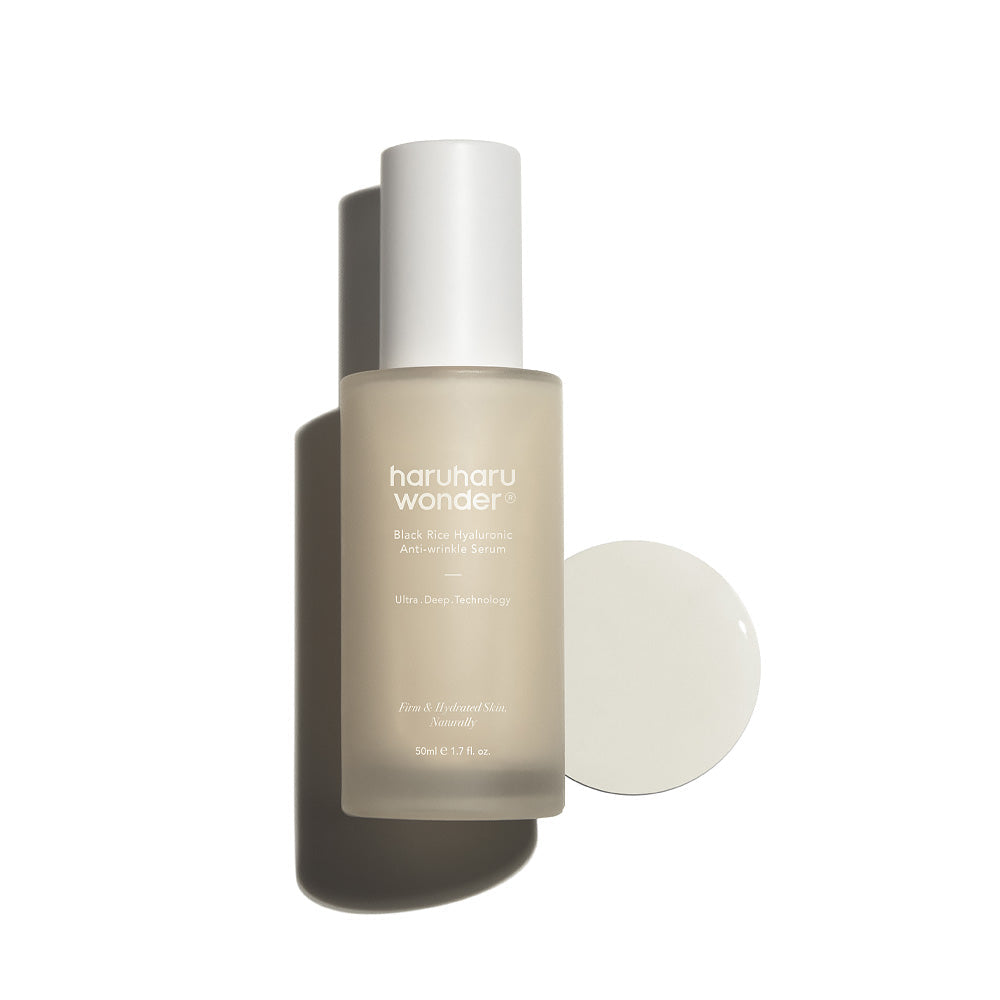 Haruharu Wonder Black Rice Hyaluronic Anti Wrinkle Serum 50ml Korean serum product image
