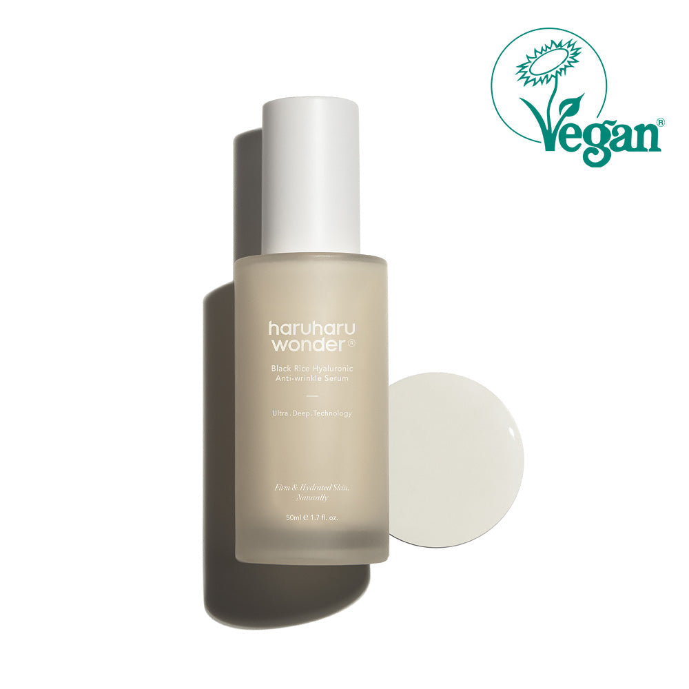 Haruharuwonder Black Rice Hyaluronic Anti Wrinkle Serum 50ml - Haruharuwonder Face Serum product image