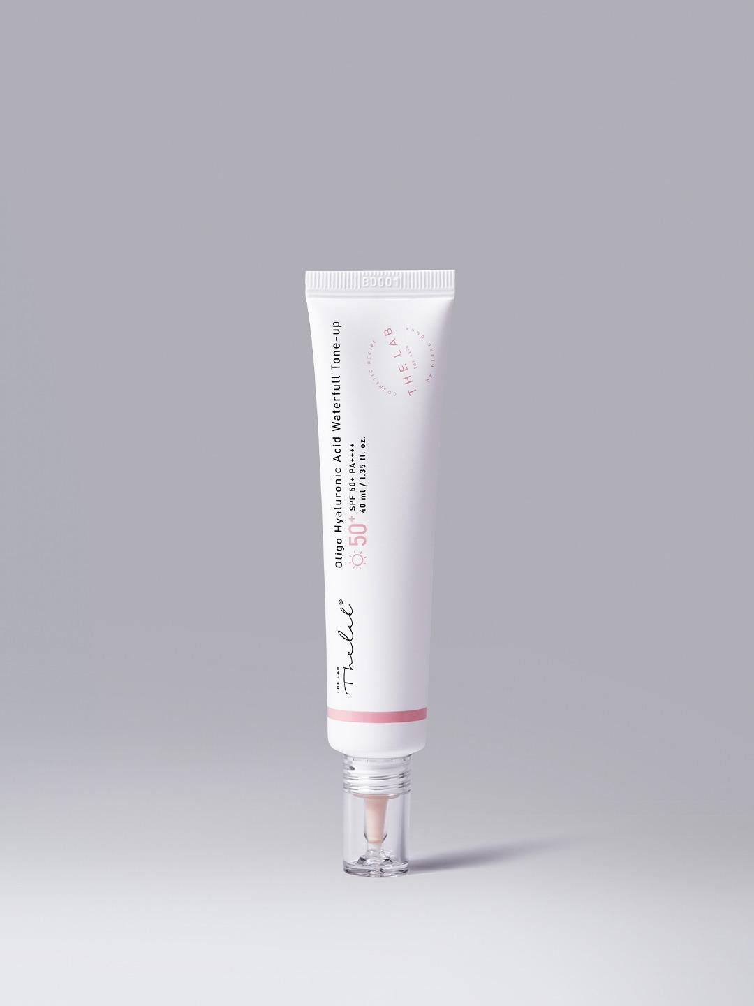 THE LAB by BLANC DOUX Oligo Hyaluronic Acid Waterful Tone Up Cream SPF50+ PA++++ 40ml - THE Sunscreen product image