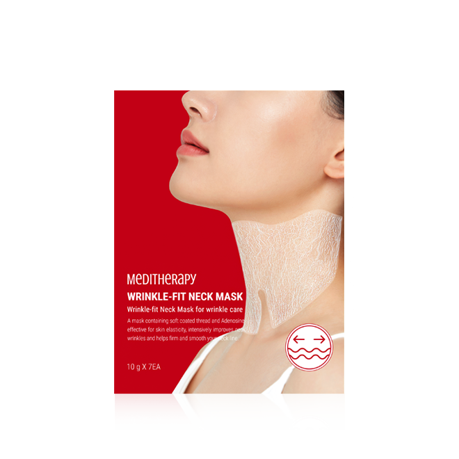 [MediTherapy] Wrinkle-Fit Neck Mask 7ea - Enrapturecosmetics