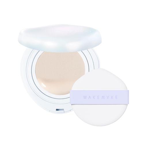 WAKEMAKE Water Glow Coating Cushion SPF50+ 11g #21 Vanilla - WAKEMAKE Sunscreen product image