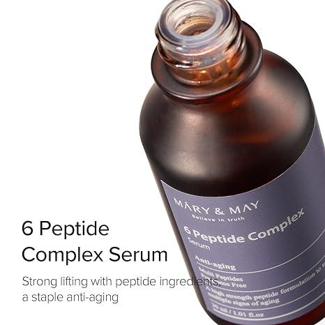 Mary&May 6 Peptide Complex Serum 30ml Korean toner product image