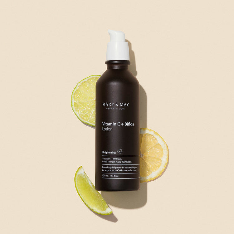 Mary&May Vitamin C+Bifida Lotion 120ml Korean skincare product image