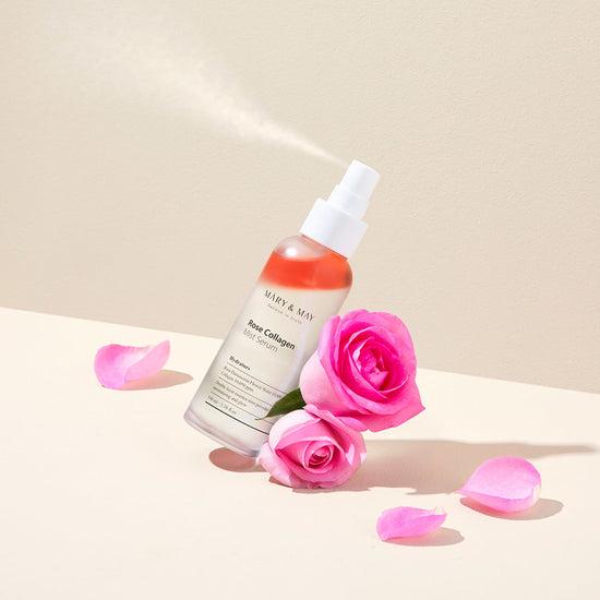 Mary&May Rose Collagen Mist Serum 100ml Korean essence product image