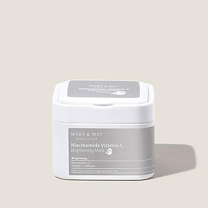 Mary & May Niacinamide Vitamin C Brightening Mask 30EA/400g - Mary & May Face Mask product image