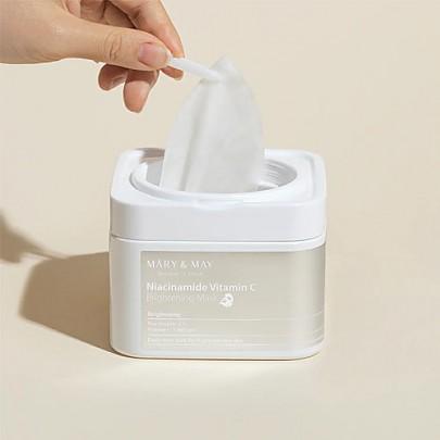 Mary&May Niacinamide Vitamin C Brightening Mask 30EA 400g Korean toner product image