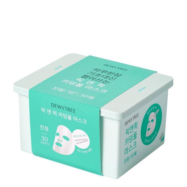 DEWYTREE Pick and Quick Calming Mask 30ea Korean face mask calming care