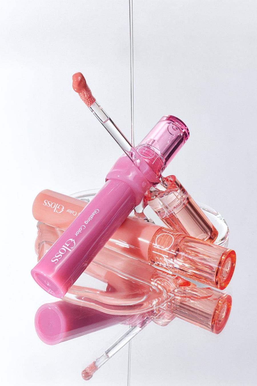 rom&nd Glasting Color Gloss 4g 02 Nutty Vague K-beauty lip makeup lip color
