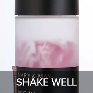 Mary&May Blackberry Complex Cream Essence Miniature bottle next to packaging box