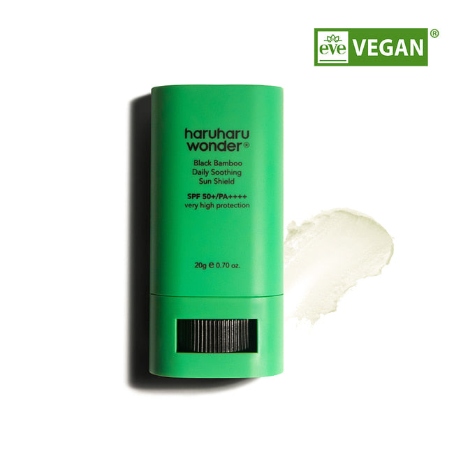 Haruharuwonder Black Bamboo Daily Soothing Sun Shield SPF50+ PA++++ 20g - Haruharuwonder Sunscreen product image