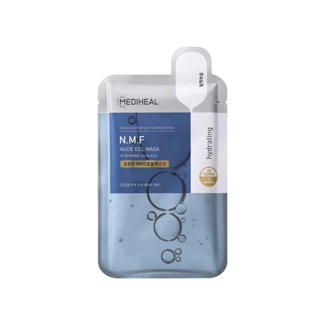 MEDIHEAL N.m.f Nude Gel Mask 10ea 30ml x 10 Korean skincare product image