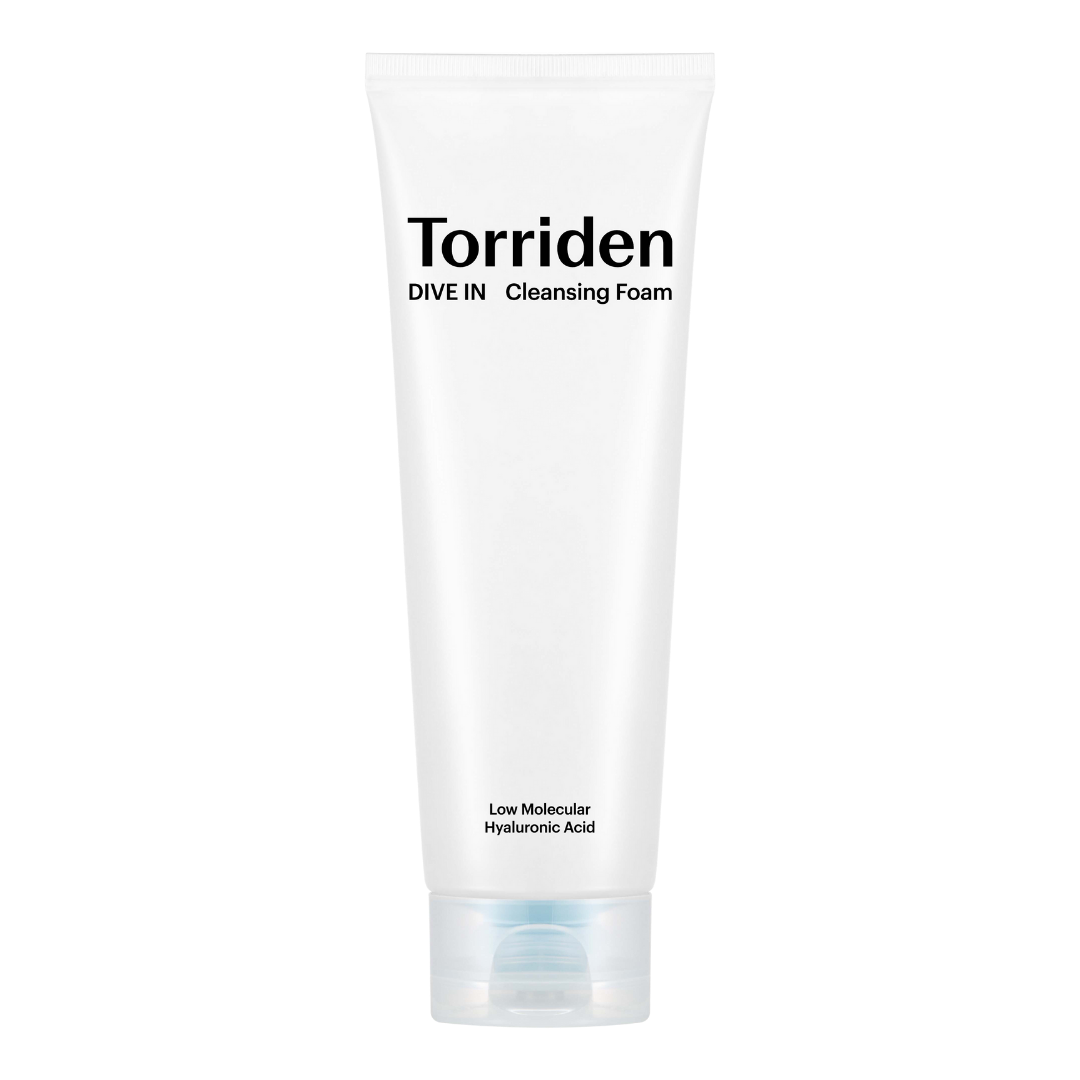 Torriden Dive in Low Molecular Hyaluronic Acid Cleansing Foam 150ml Korean cleanser hydrating care