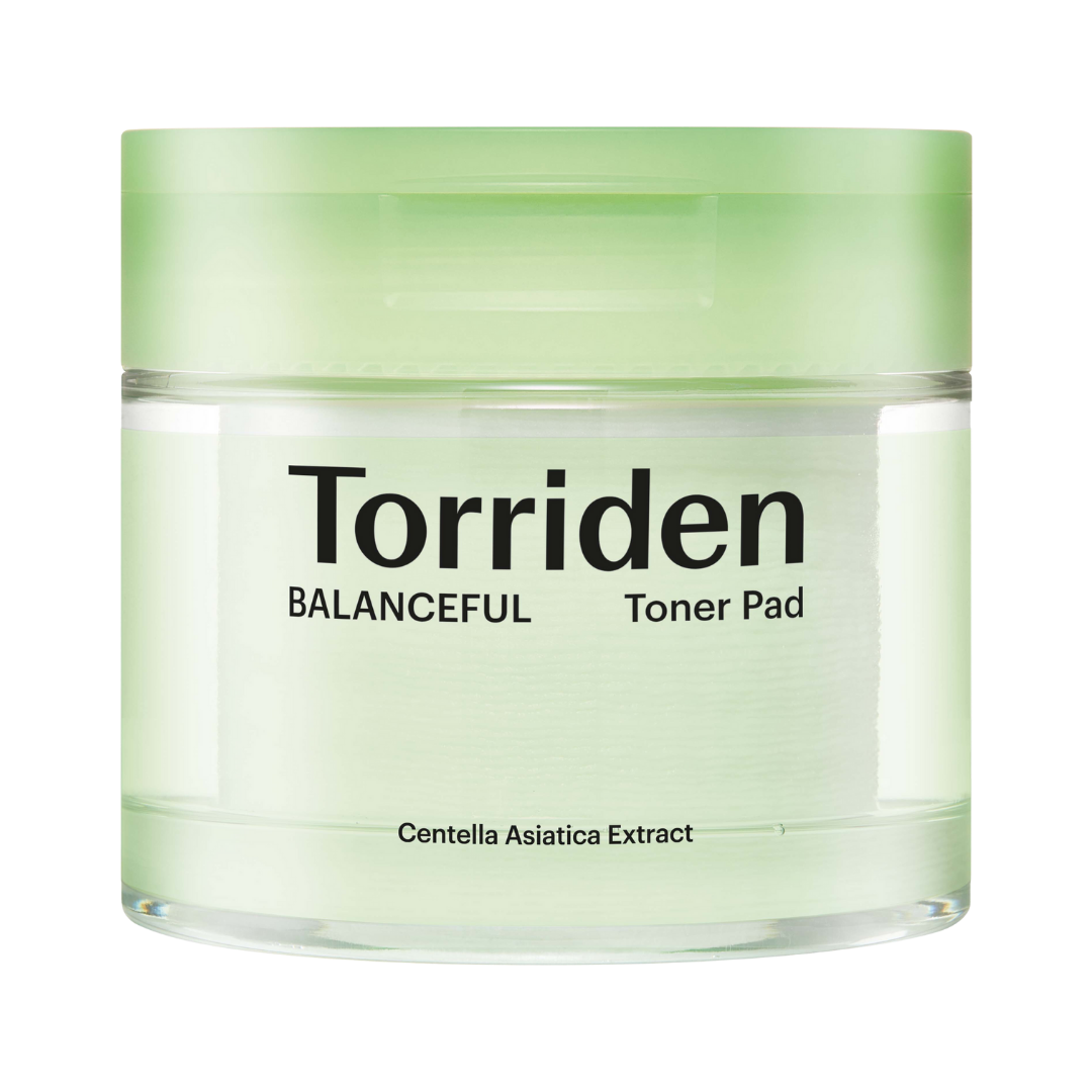 Torriden Balanceful CICA Toner Pad 60pcs Korean toner pads soothing centella care