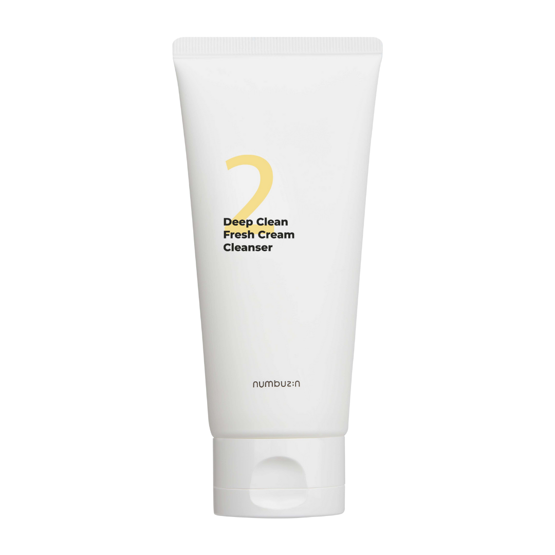 numbuzin No.2 Deep Clean Fresh Cream Cleanser 120ml Korean cleanser product image