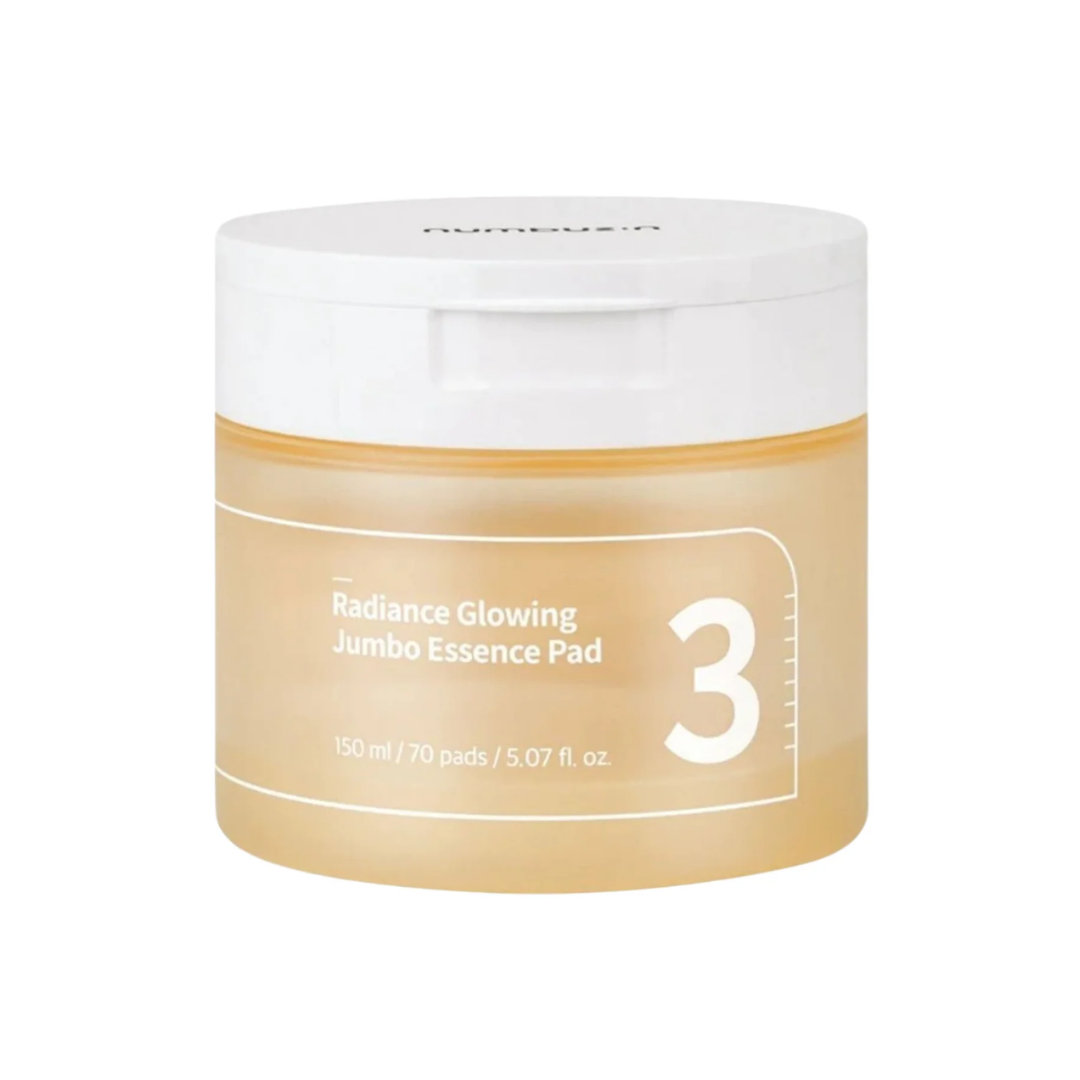 numbuzin No.3 Radiance Glowing Jumbo Essence Pad 70PADS 150ml 70ea Korean essence product image