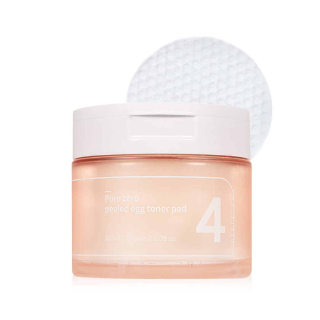 numbuzin No.4 Pore Zero Peeled Egg Toner Pad 70PADS 180ml 70ea Korean toner product image