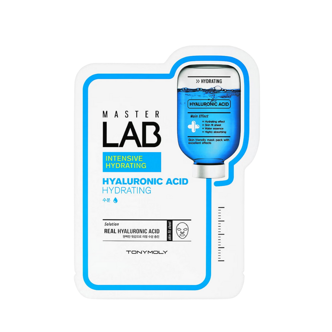 TONYMOLY Master Lab Hyaluronic Acid Hydrating Sheet Mask 1pcs Korean skincare product image
