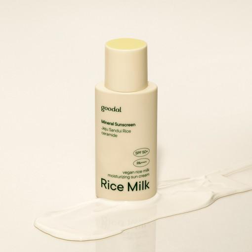 GOODAL Vegan Rice Milk Mouisturizing Suncream SPF50+ PA++++ 50ml - Goodal Sunscreen product image