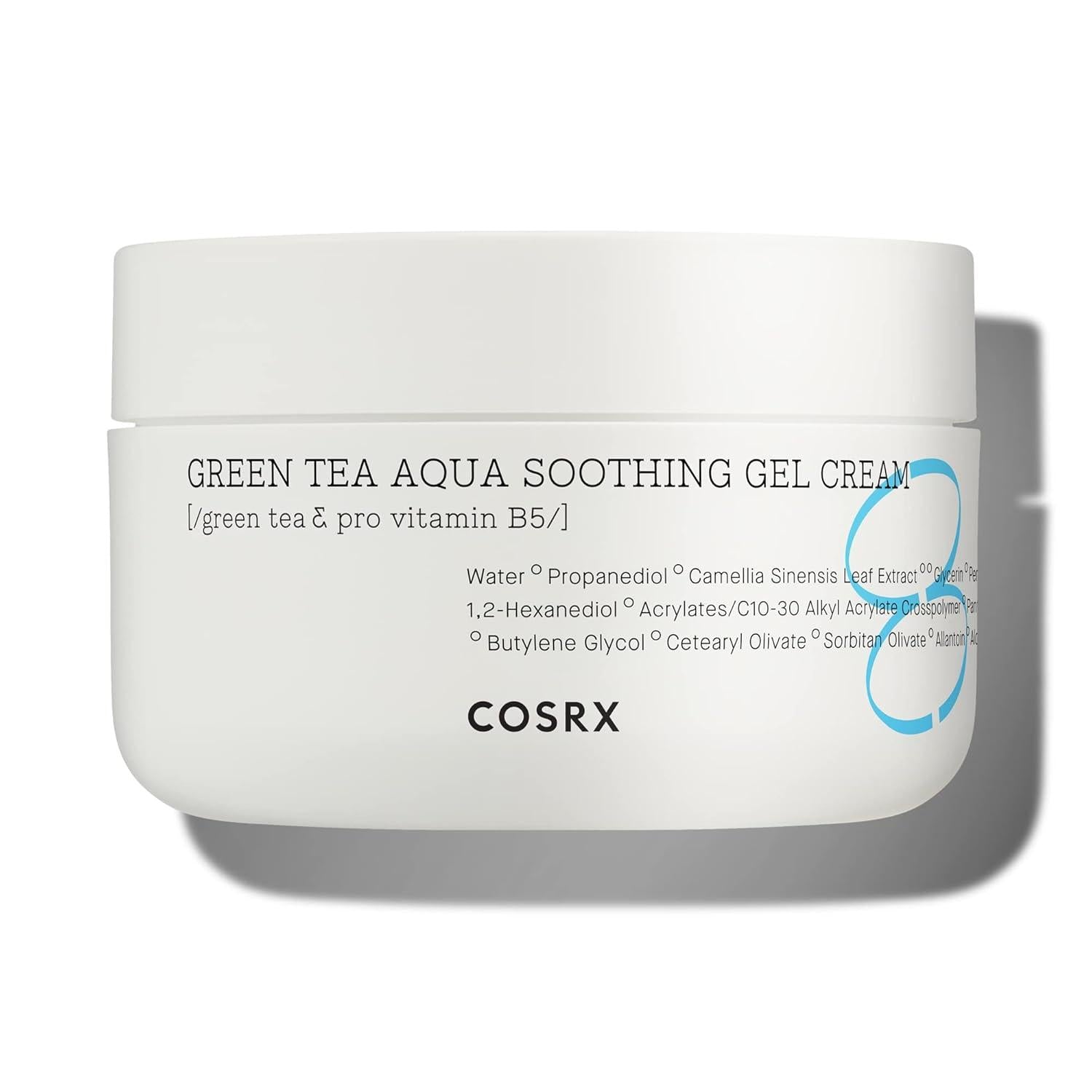 COSRX Hydrium Green Tea Aqua Soothing Gel Cream 50ml Korean moisturizer product image
