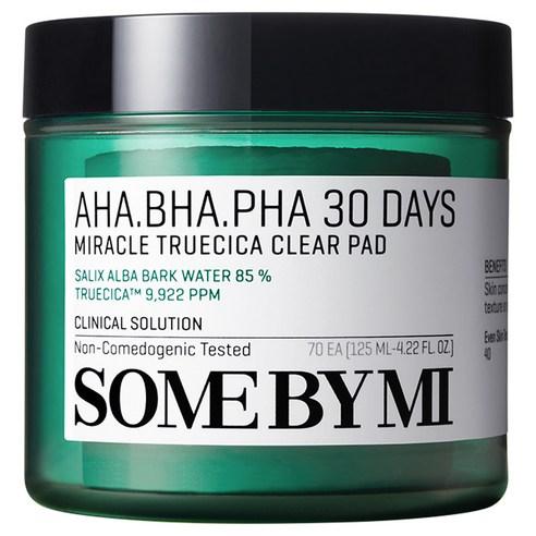 SOME BY MI AHA BHA PHA 30 Days Miracle Truecica Clear Pad 70ea 125ml Korean toner product image