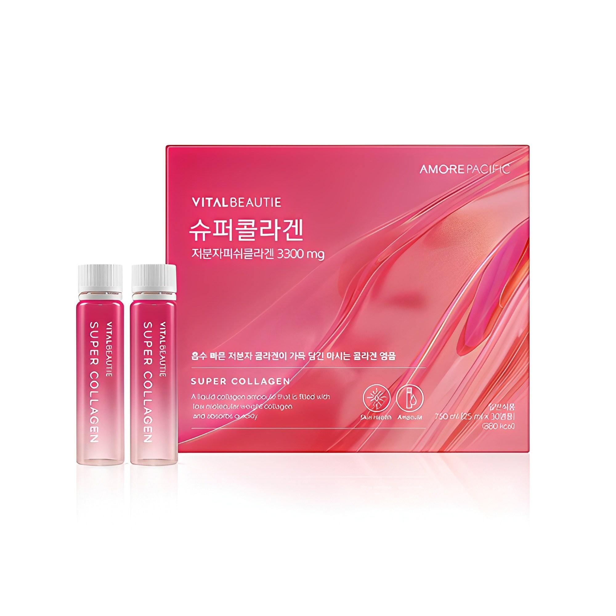 Vital Beautie Super Collagen Ampoule 30 Vials (25ml x 30) 25 mlx30 Korean ampoule product image