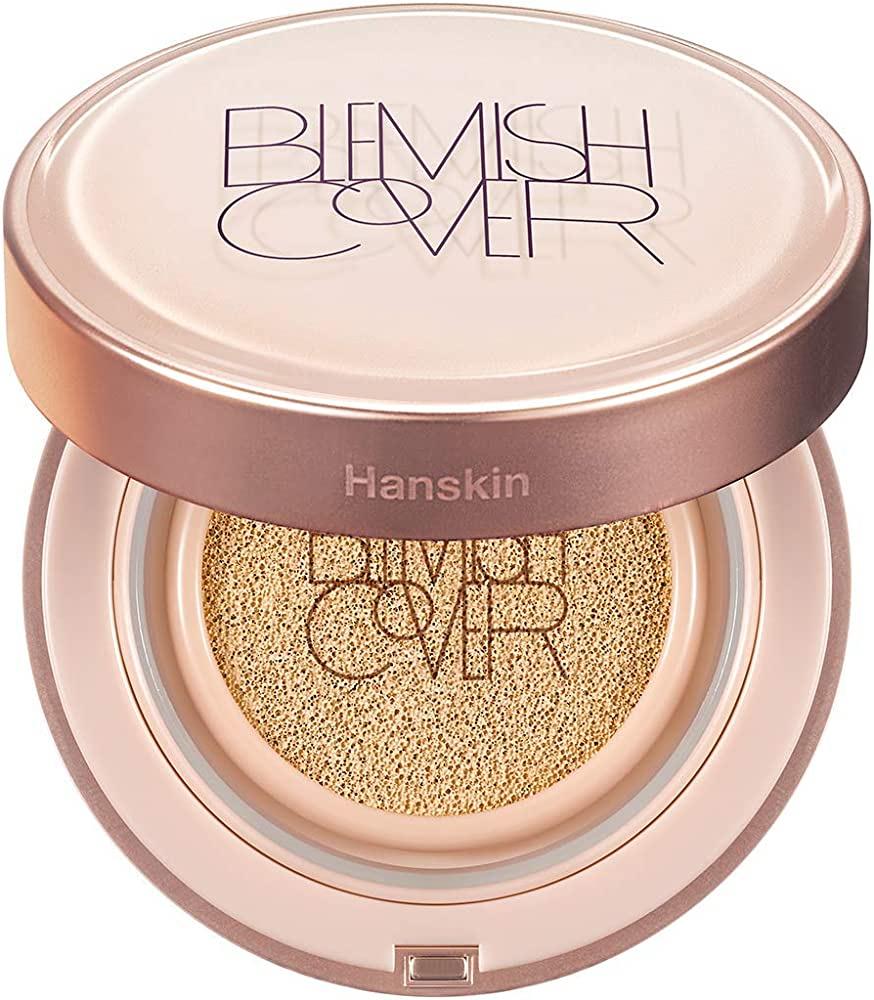 Hanskin Glow Blemish Cover Conceal Cushion No.21 Cream 11g x 2 Korean skincare product image