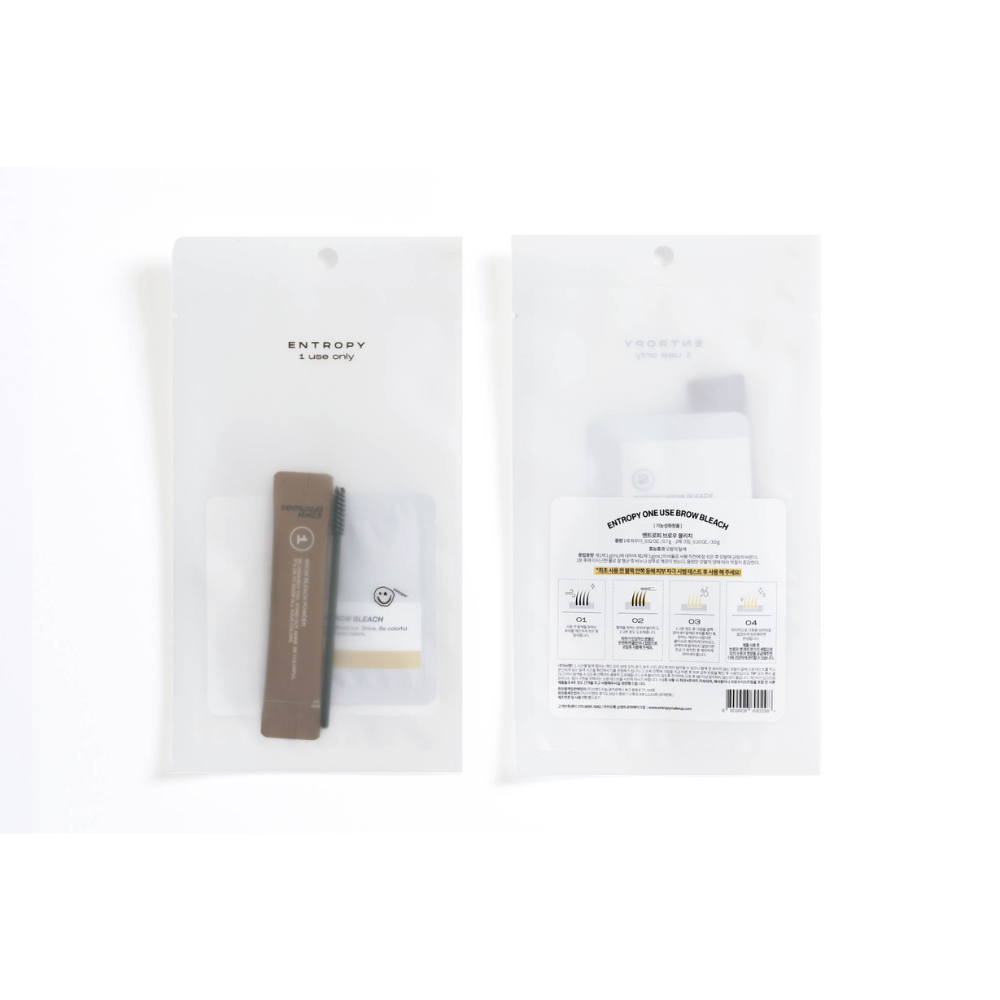 ENTROPY One Use Brow Bleach 3.7g K-beauty makeup product image