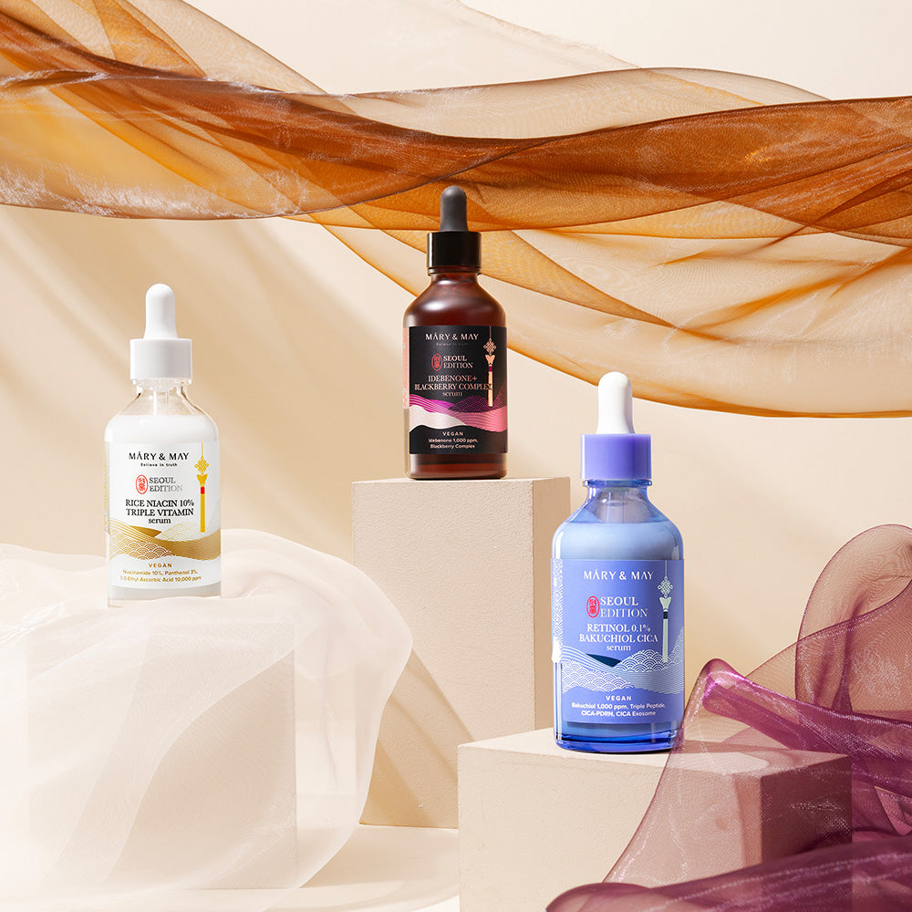 Mary&May Idebenone+Blackberry Complex Serum 80ml Korean essence product image