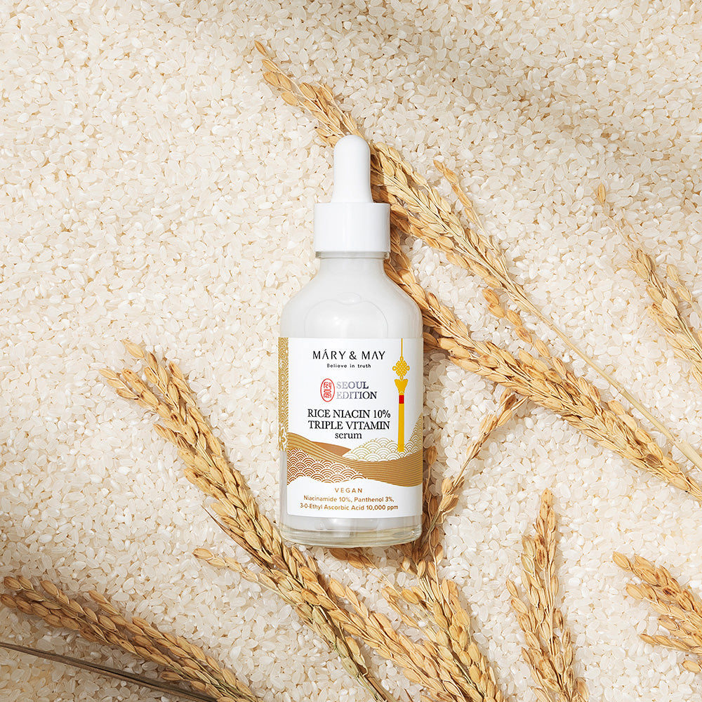 Mary&May Rice Niacin 10% Triple Vitamin Serum 80ml Korean essence product image