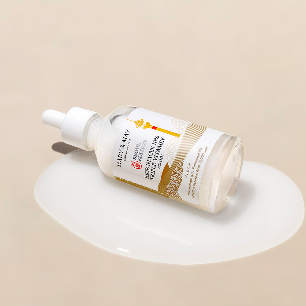 Mary&May Rice Niacin 10% Triple Vitamin Serum 80ml Korean essence product image