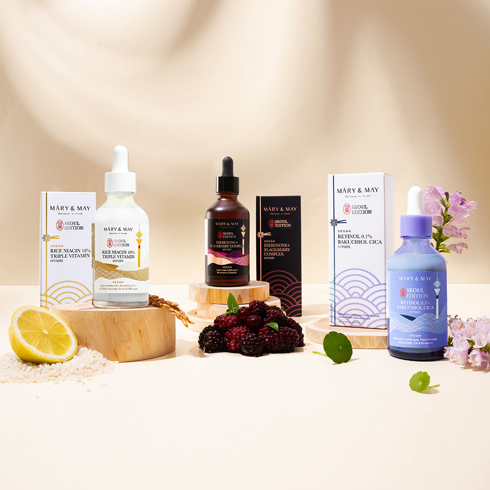 Mary&May Rice Niacin 10% Triple Vitamin Serum 80ml Korean essence product image