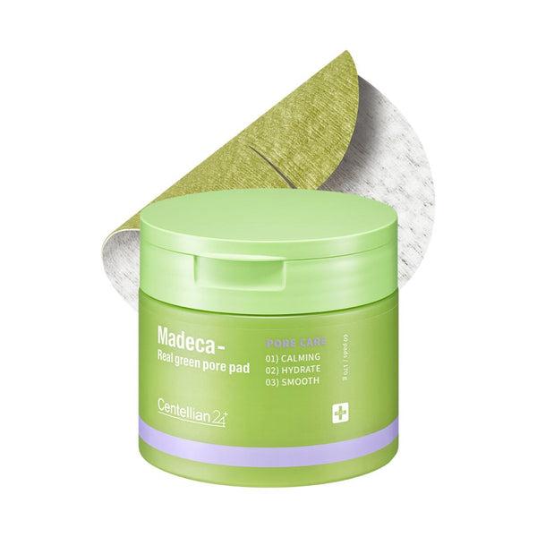 Centellian24 Madeca Real Green Pore Pad 60pcs Korean toner product image