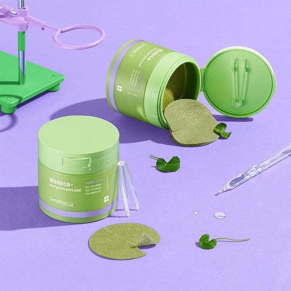 Centellian24 Madeca Real Green Pore Pad 60pcs Korean toner product image
