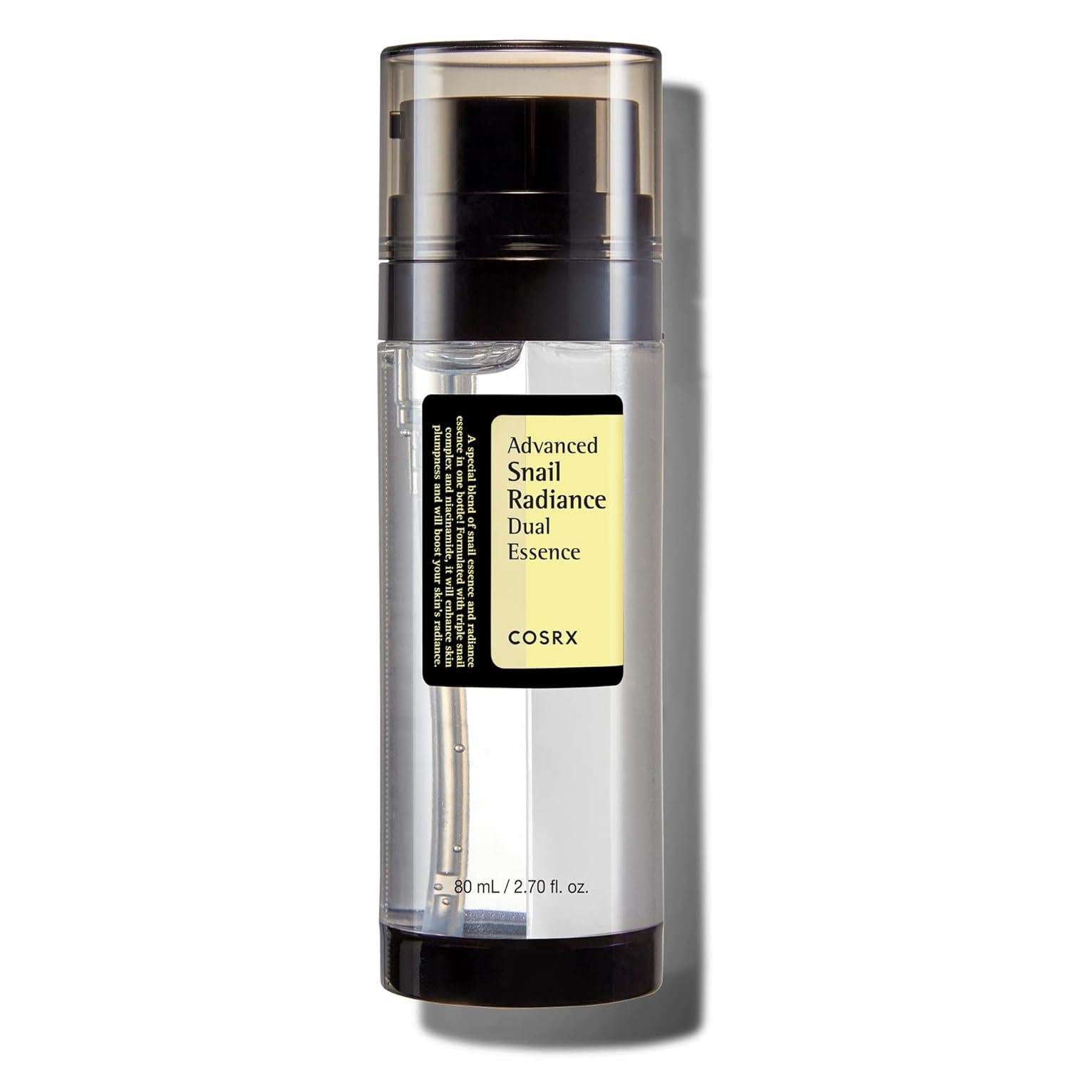 Cosrx Advanced Snail Radiance Dual Essence 80ml - Cosrx Face Essence product image