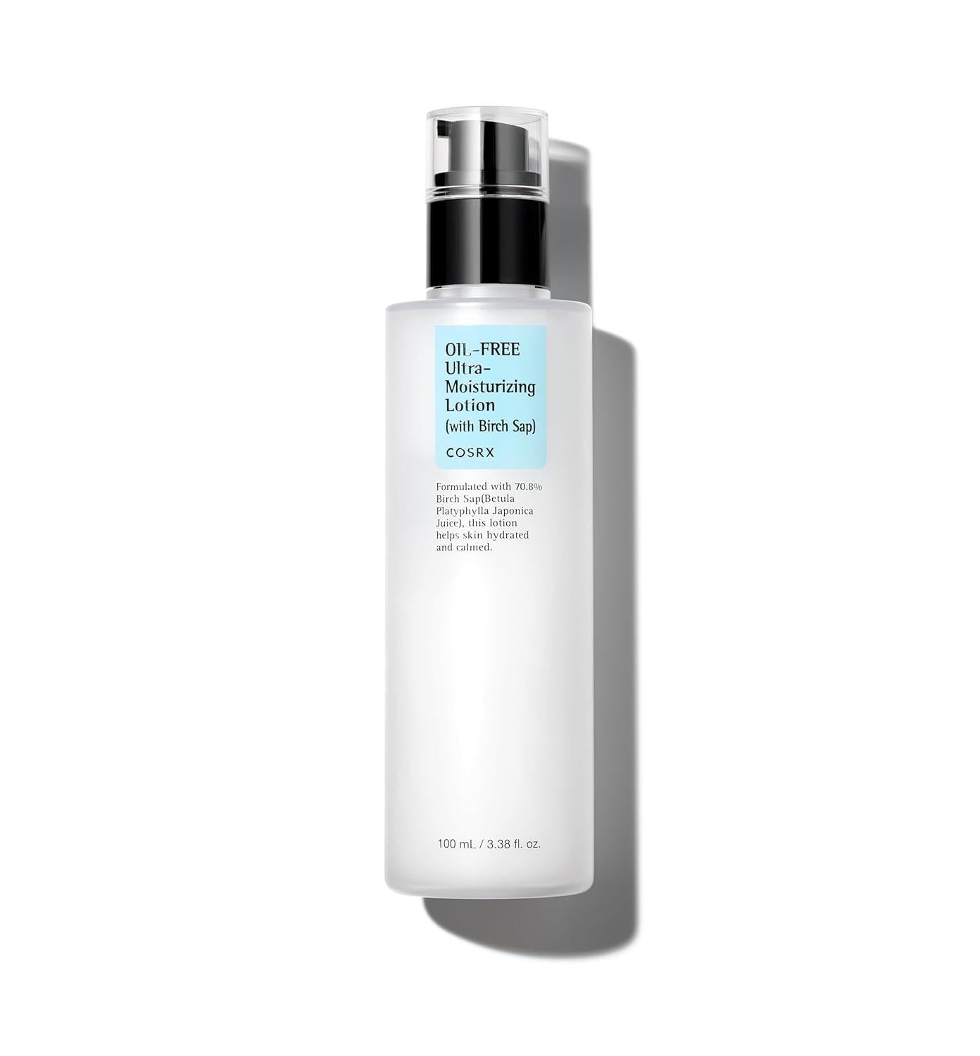 COSRX Oil Free Ultra Moisturizing Lotion with Birch Sap 100ml Korean skincare product image