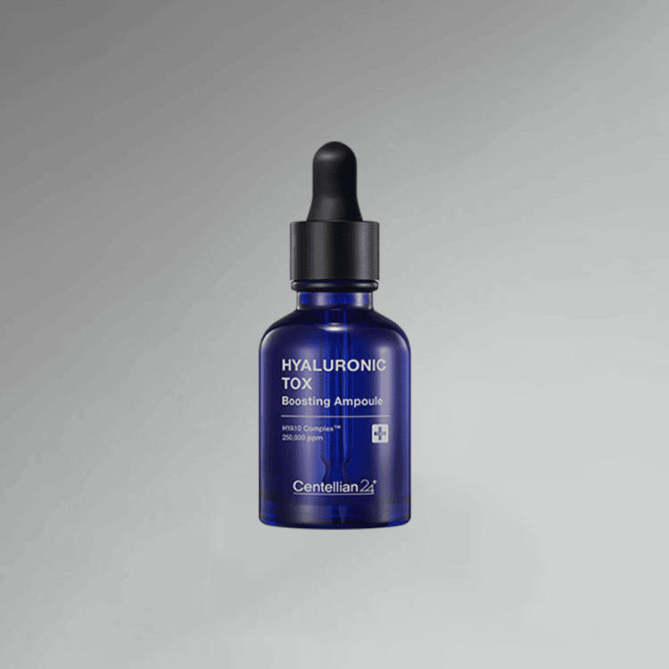 Centellian24 Hyaluronic Ampoule packaging box and bottle together