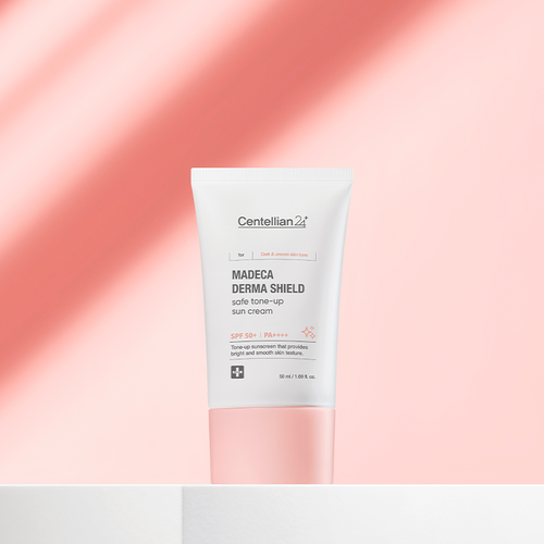 Centellian24 Madeca Derma Shield Safe Tone Up Sun Cream 50ml Korean sunscreen product image