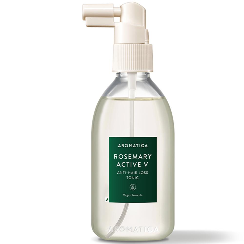AROMATICA Rosemary Active V Anti Hair Loss Tonic 100ml Korean hair care product image