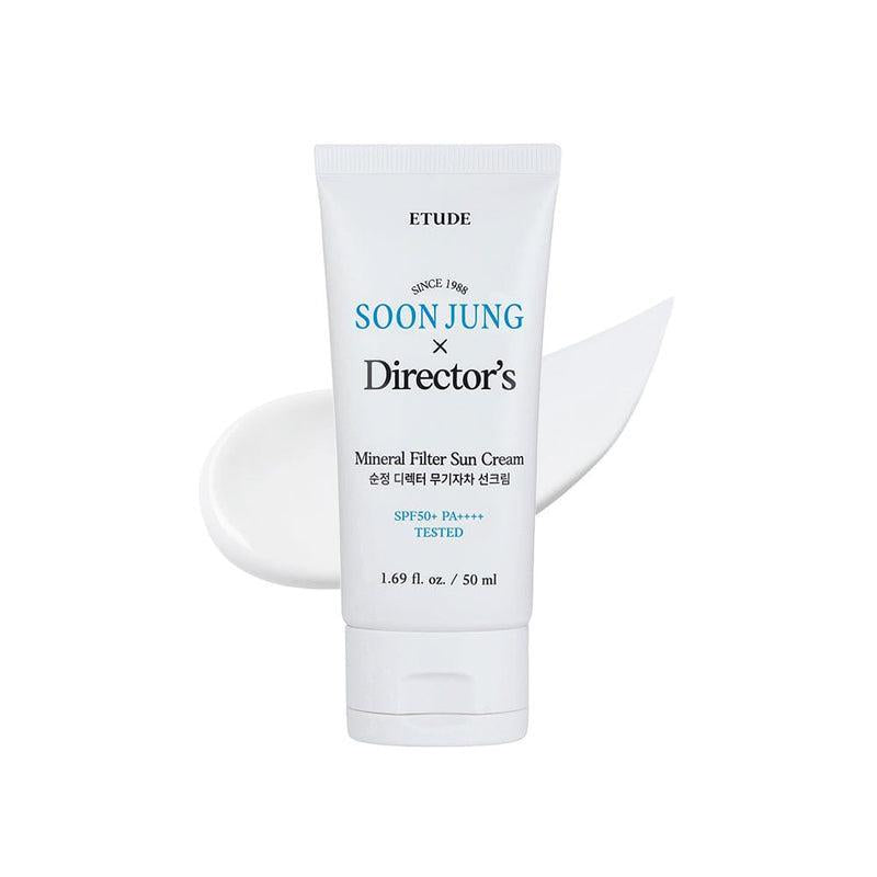 ETUDE Soonjung Director's Mineral Filter Sun Cream 50ml Korean sunscreen product image