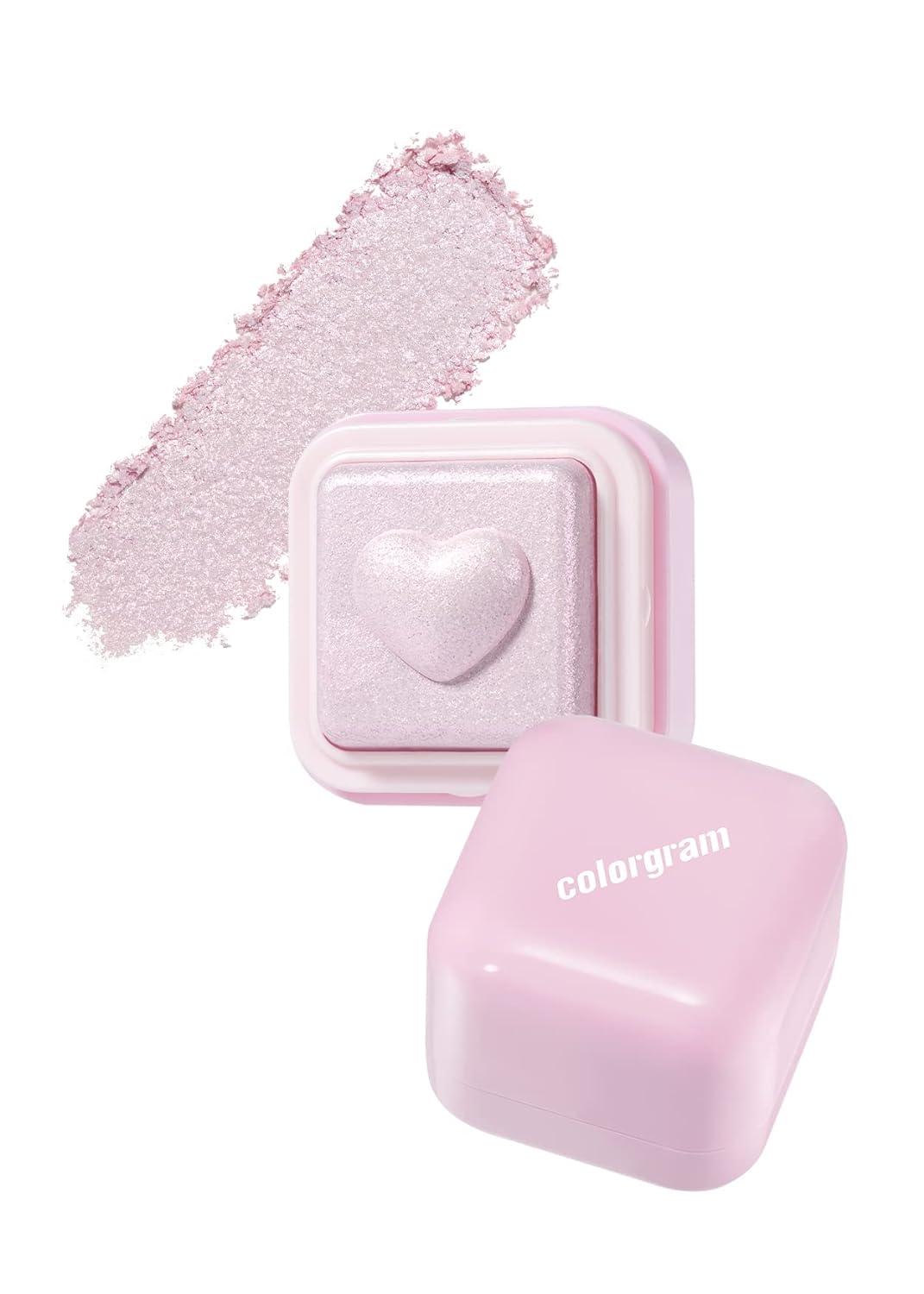 colorgram Milk Bling Heartlighter 02 Pink Heart Korean moisturizer product image