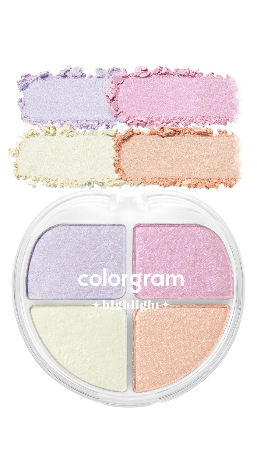 colorgram Tintory Highlighter Palette 01 Jelly Beam K-beauty lip product product image