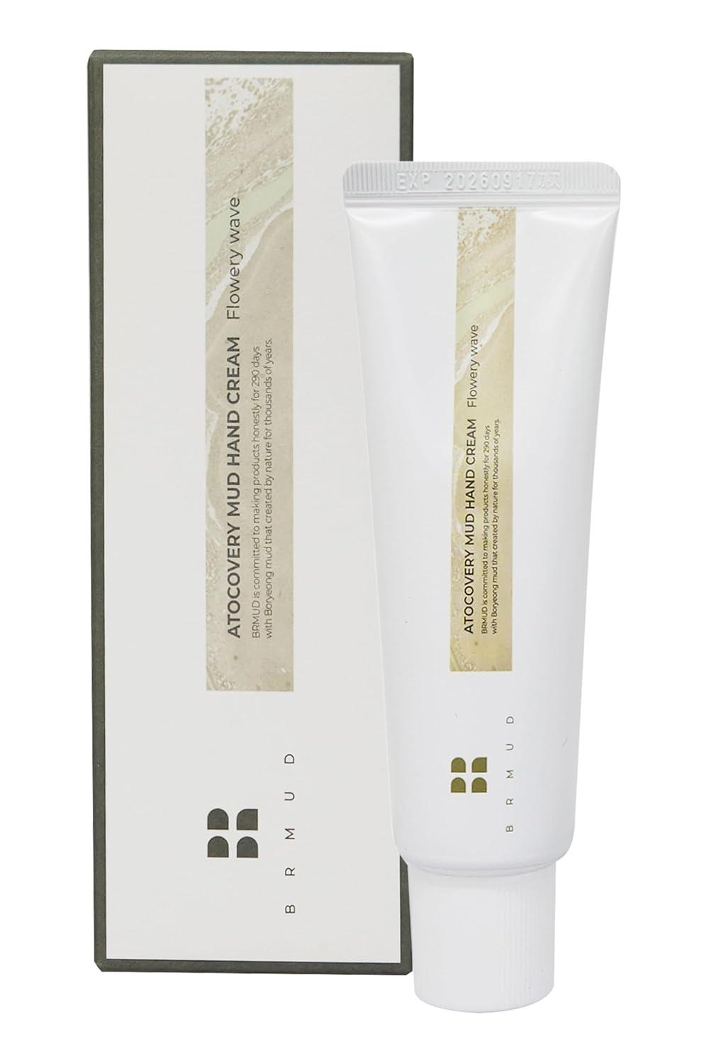 BRMUD Atocovery Mud Hand Cream (Flowery Wave) 50ml Korean moisturizer moisture care