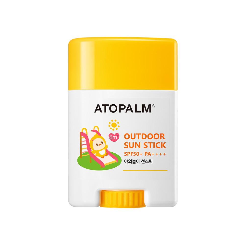 Sun stick twisted up showing product texture