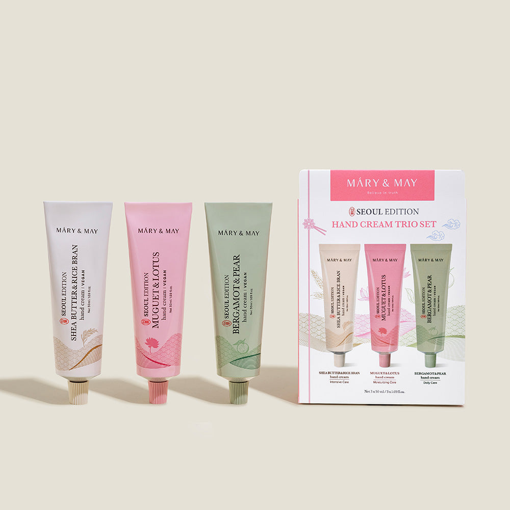 Mary&May Seoul Edition Bergamot & Pear Hand Cream 50ml Korean body care product image