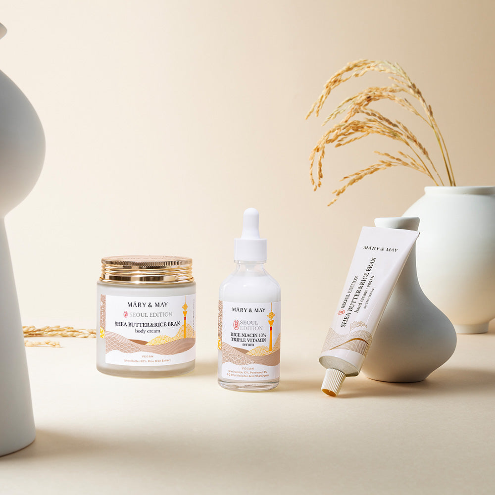Mary&May Seoul Edition Hand Cream Trio Set (50ml x3) Korean body care product image