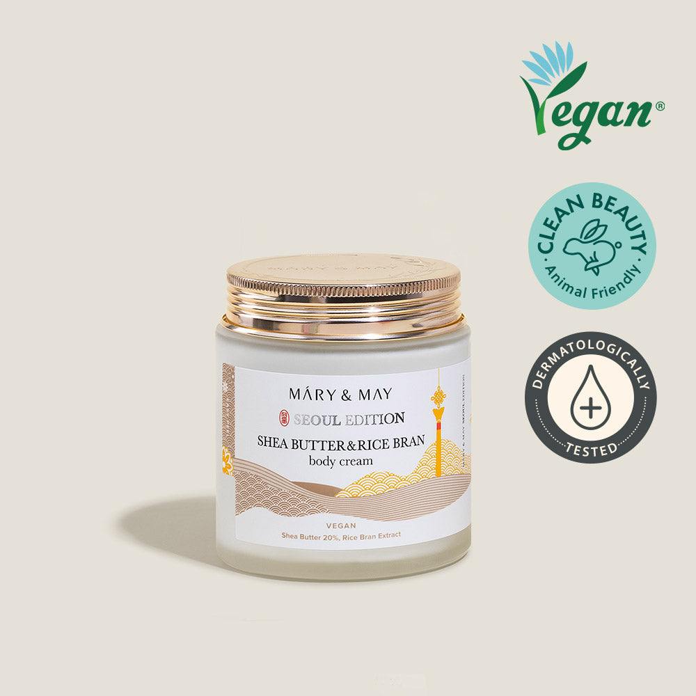 Mary & May Shea Butter & Rice Bran Body Cream 250ml - Mary & May Face Moisturizer product image