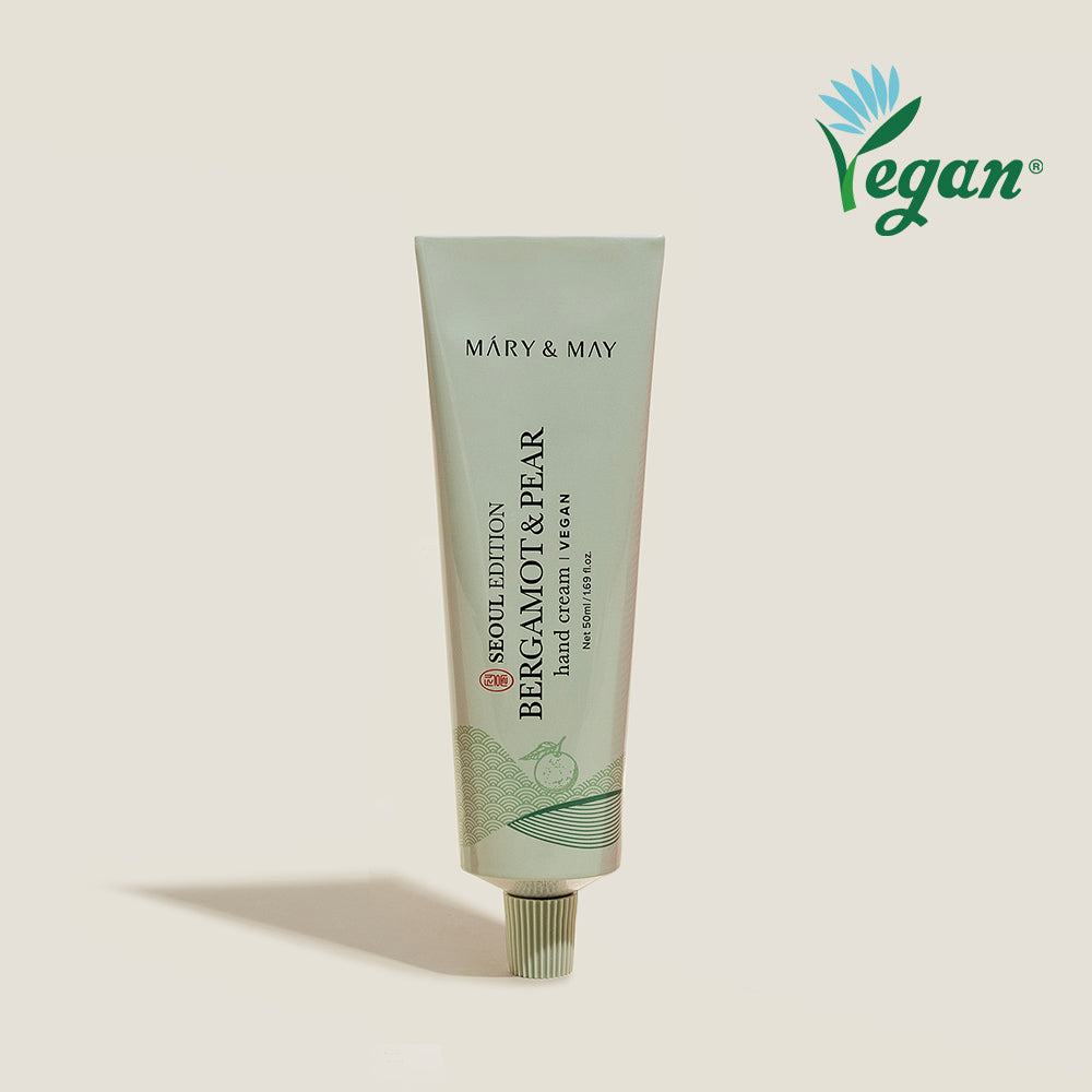 Mary&May Seoul Edition Bergamot & Pear Hand Cream 50ml Korean body care product image