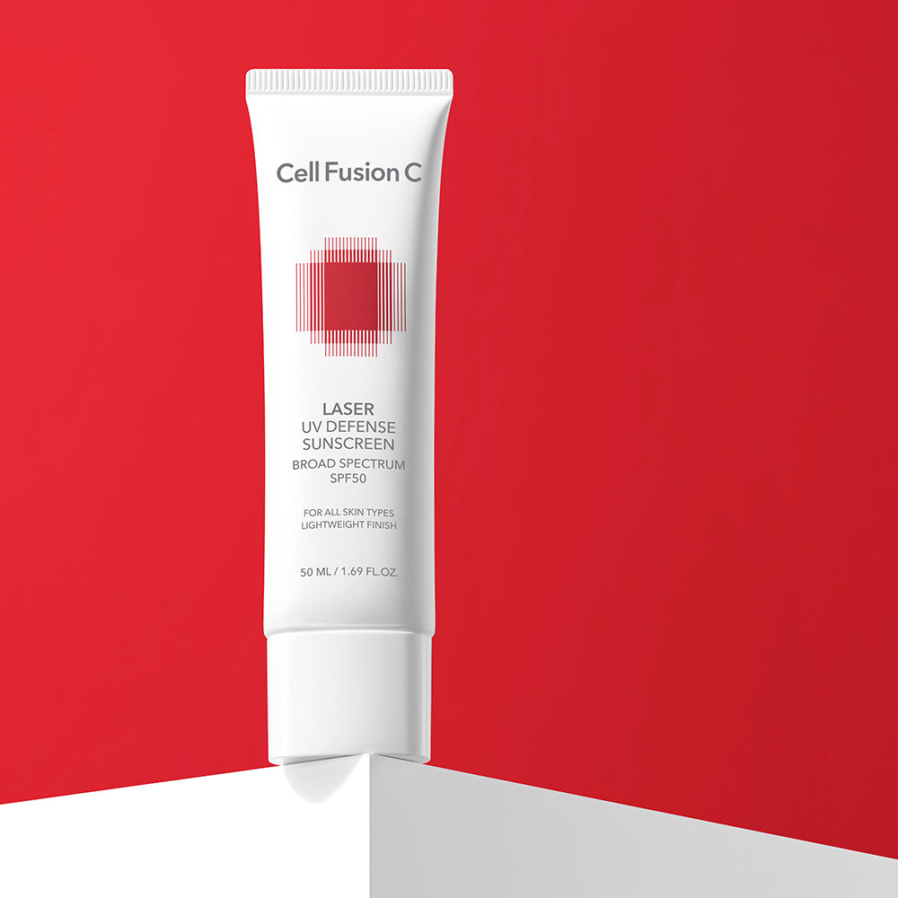Cellfusionc 1+1 Laser UV Defense Sunscreen OTC 50ml+50ml - Cellfusionc Sunscreen product image